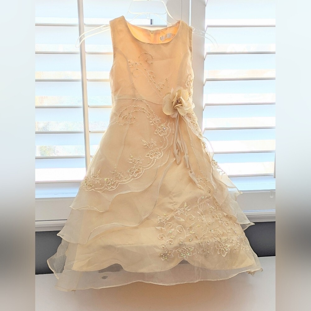 Girls (4T-5T) Formal Poofy Flower Girl/Princess/Pageant/Party/Wedding Dress/Gown